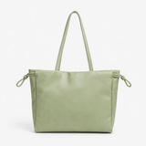 Elara Soft Tote 13” – Matcha