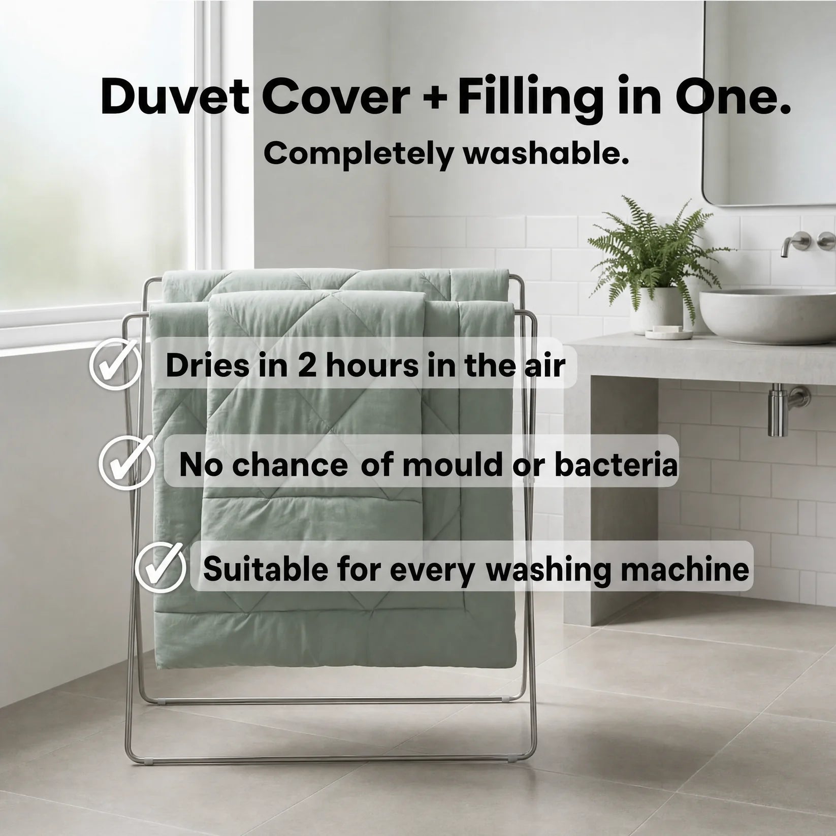 Moonstone Grey | EasySleep® Duvet